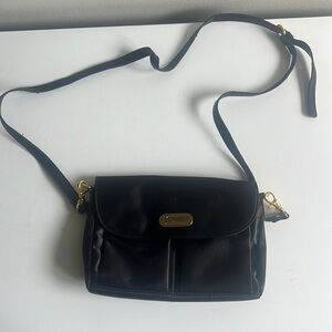 Lori Greiner Silk Black Purse
